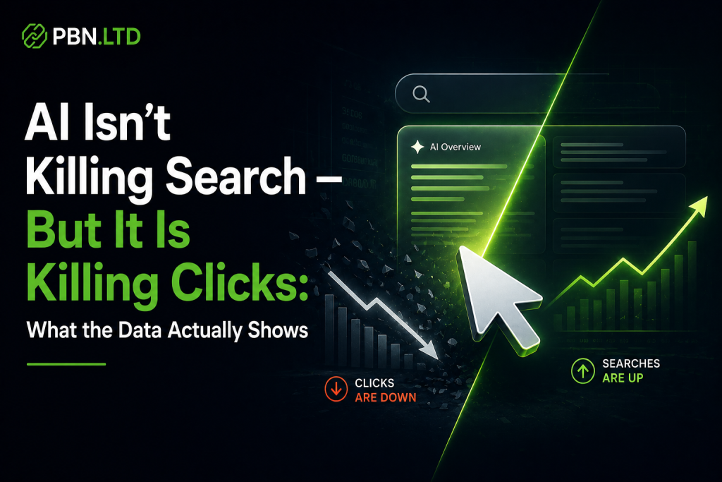 AI Isn't Killing Search — But It Is Killing Clicks What the Data Actually Shows