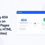 Fixing 404 Errors on Inner Pages (Static HTML Websites)