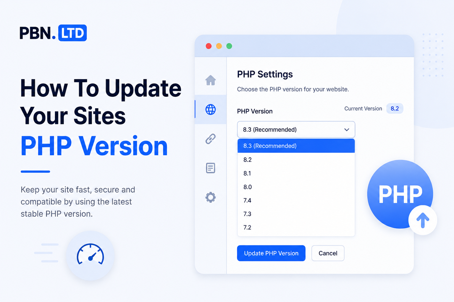 How To Update Your Site's PHP Version (PBN LTD Guide)