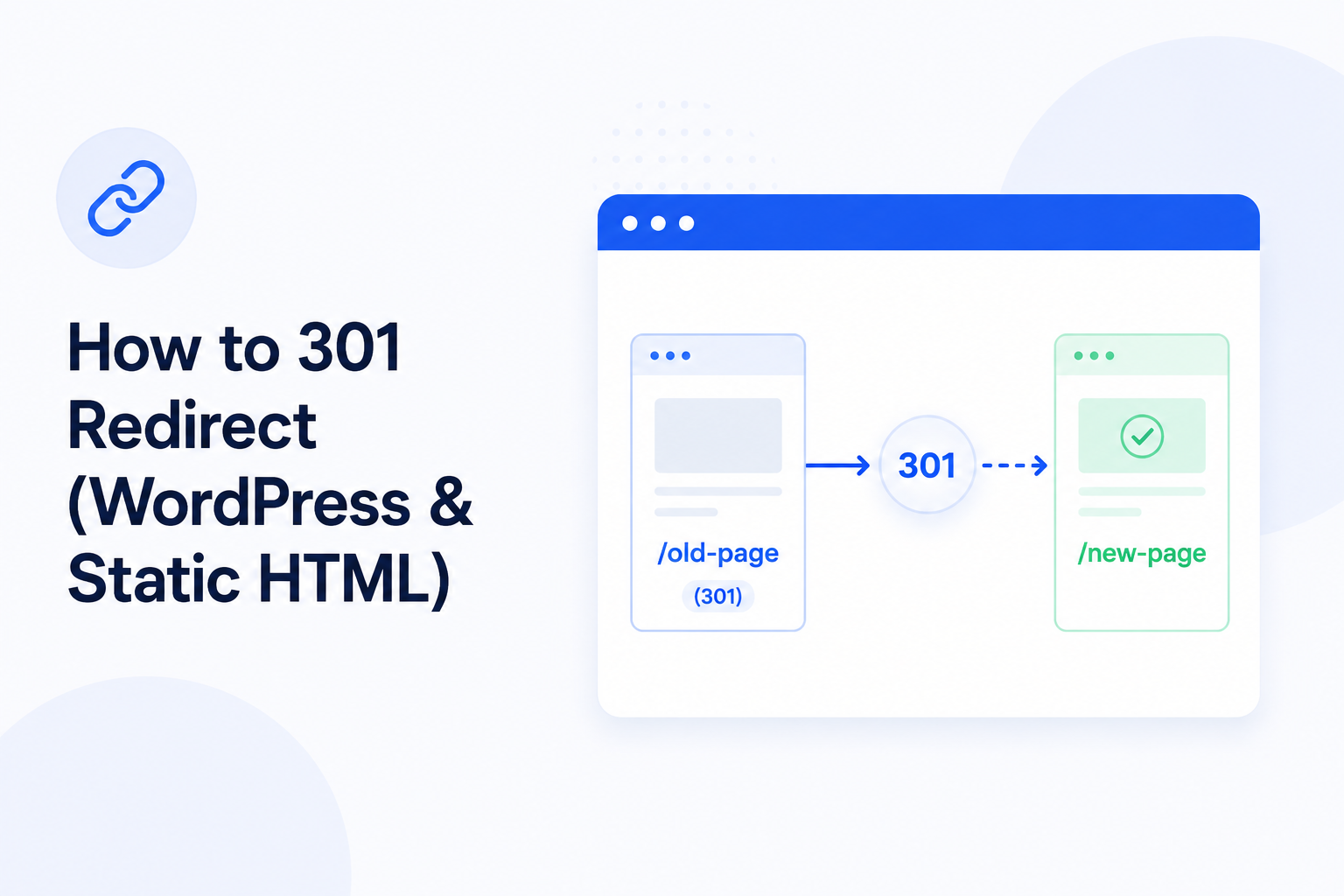 How to 301 Redirect (WordPress & Static HTML) ⋆ PBN LTD