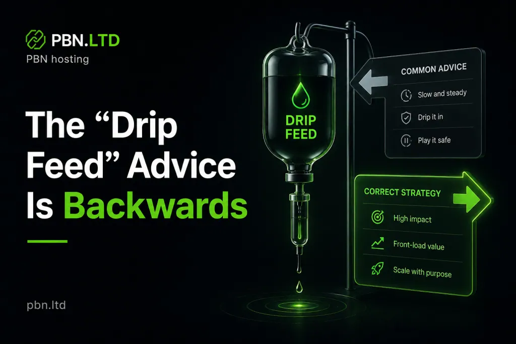 The “Drip Feed” Advice Is Backwards