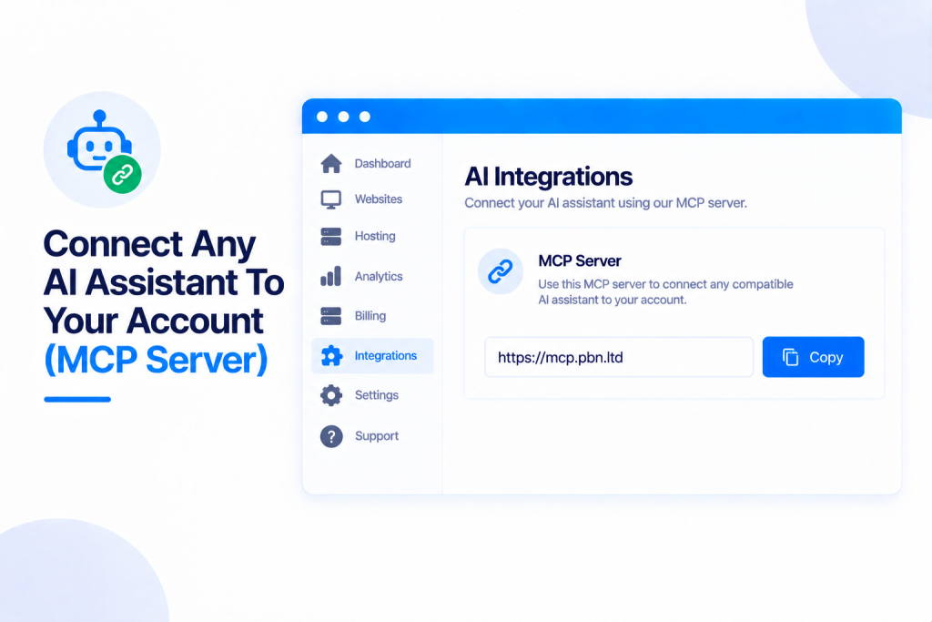 Connect Any AI Assistant To Your Account (MCP Server)
