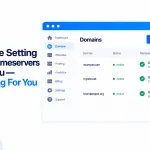 We Are Setting The Nameservers For You - Nothing For You To Do